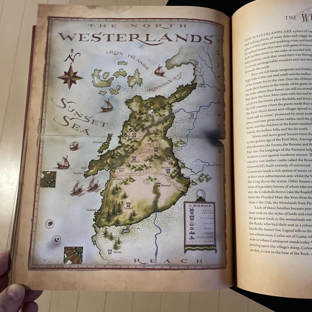 [USED] The World of Ice & Fire English Edition Hardcover