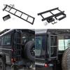 Для Land Rover Defend 90 110 130 2004-2019 Черная Алюминиевая Задняя Дверь Багажника Лестница Внешние Аксессуары для Восхождения