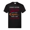 Some Heroes Don’t Have Capes They’re Called Dad – Black Adult  T-shirt Men's Women's Tops Tees