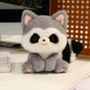 Милые сидящие животные Красная панда Лиса Ленивец Кошка Мягкие плюшевые куклы Начиненная капибара Пингвин Плюшевая игрушка Детские игрушки Подарки для детей