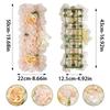 3D Artificial Flower Wall Panel DIY Arched Door Flower Row Wedding Road Lead  Garlands Accessories