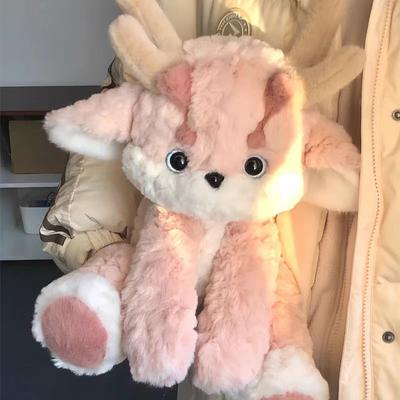 Милые плюшевые игрушки розового дракона, мягкие набивные животные, куклы, пушистая подушка, домашний декор, отличный подарок на день рождения для взрослых и детей