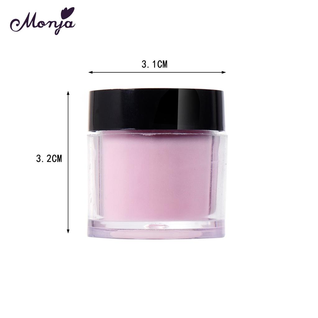 monja 8 шт./компл. набор для дизайна ногтей, прозрачный розовый, белый акриловый порошок, жидкая наращивание ногтей, покраска, сушилка для ногтей, инструменты для маникюра «сделай сам»