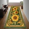Ковровая дорожка серии «Осенний подсолнух» Коврик для кухни, спальни, прикроватной зоны Ретро Цветочный коврик для пола Домашний декор