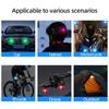 1/2/4 шт. Беспроводные светодиодные стробоскопы, Декор для автомобиля, Атмосферный свет, 8 цветов, Перезаряжаемые светодиодные фонари, Светодиодный предупреждающий свет против столкновений