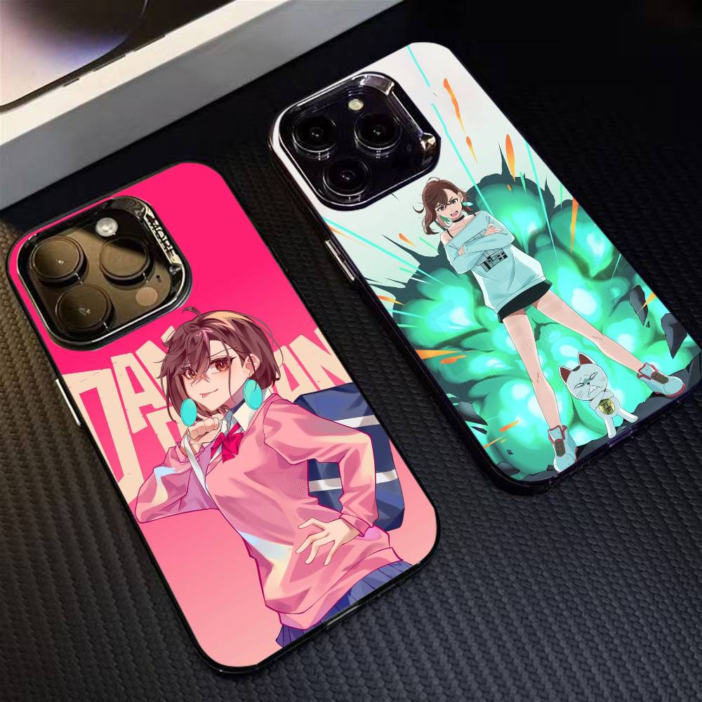 Danda A-Ayase M-Momo Чехол для телефона для iPhone 16 17 15 14 12 13 Pro Max Черный цвет Ударопрочный чехол