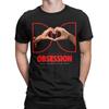Мужские футболки Хоррор Фильм Obsessions 2026 Хлопковая одежда Новинка Короткий рукав Круглый вырез Футболки 4XL 5XL 6XL Футболки