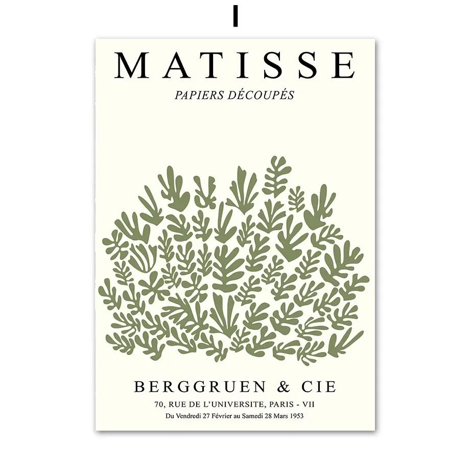 Abstract Matisse Flower Market Picasso Gallery Wall Art Canvas Painting And Prints Nordic PostersPictures For Living Room Decor