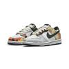 Nike Детские кроссовки Dunk Low SE PS Sail Multi-Camo Multi-Color Vintage-Green Total-Orange DB1900-100