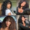 Коробка Gogo Curl Crochet Hair для черных женщин, с петлями, короткие, океанская волна, crochet hair, водная волна, пляжный curl, crochet braiding hair