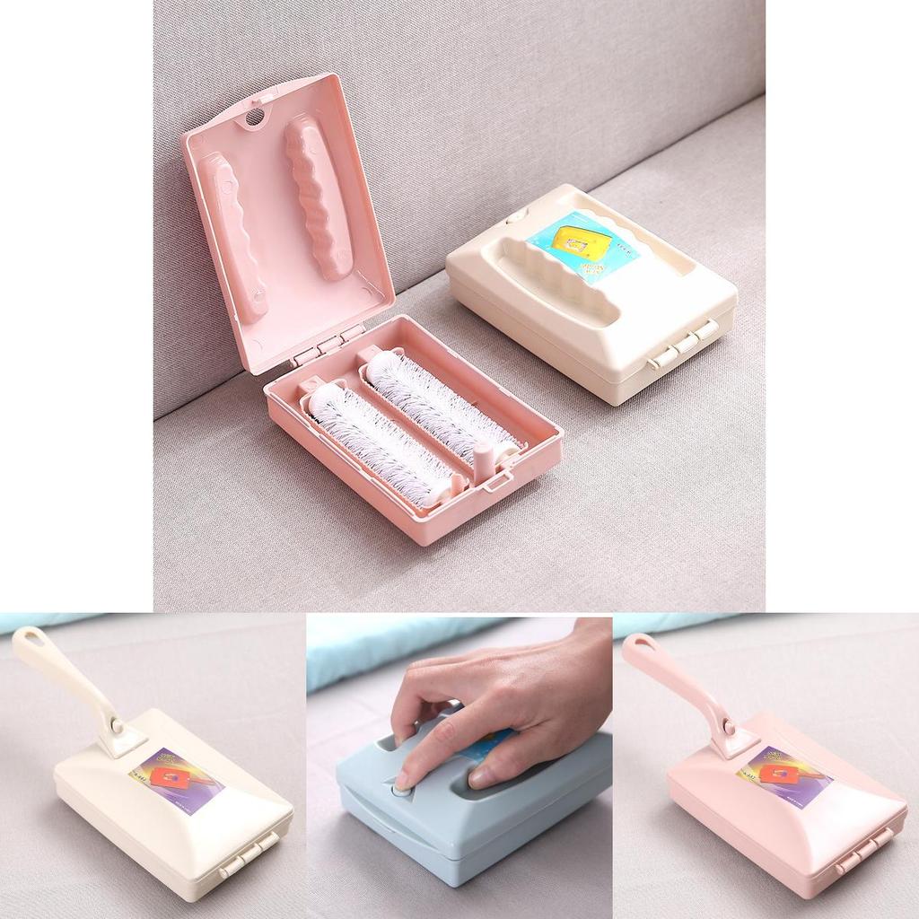 Multi Use Dusting Brush With Lid Plastic Bed Sofa Carpet Cleaner For Home Cleaning Tasks
