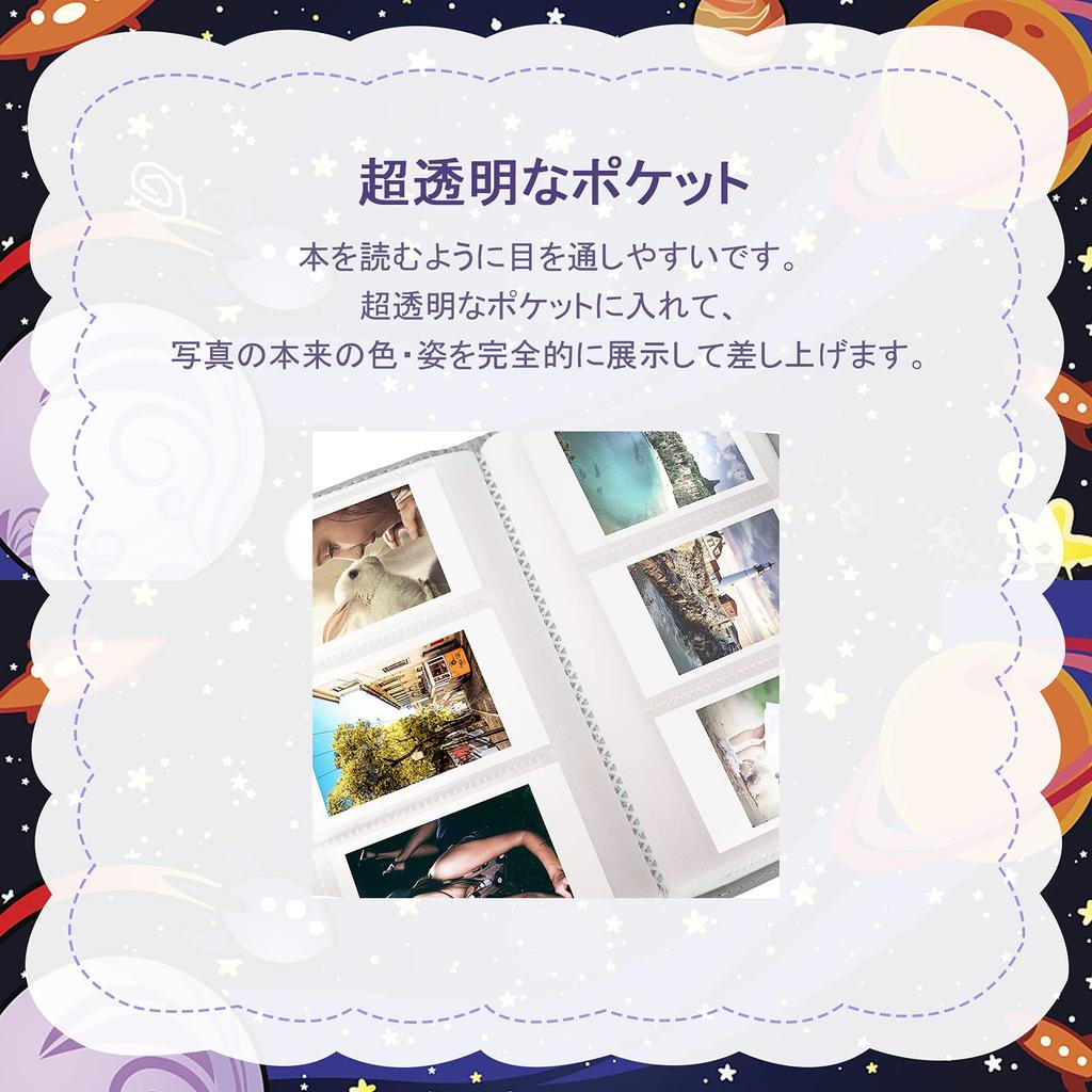 HIYQIN Photo Suitable for Fujifilm Instax Mini Photo Holds 96 Large Capacity Can Also Store Business Cards and Cash PU Leather Album, EVO/12/11/9/8/8+