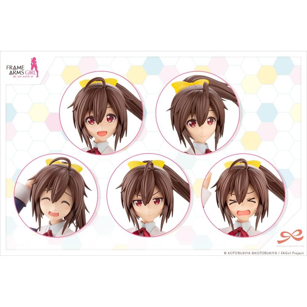 Sosai Girls' Garden Ao Gennai [Wakaba Girls' High SchoolWinter Uniform] Height Approx. 159mm 110 Scale Plastic Model Molding Color JK004