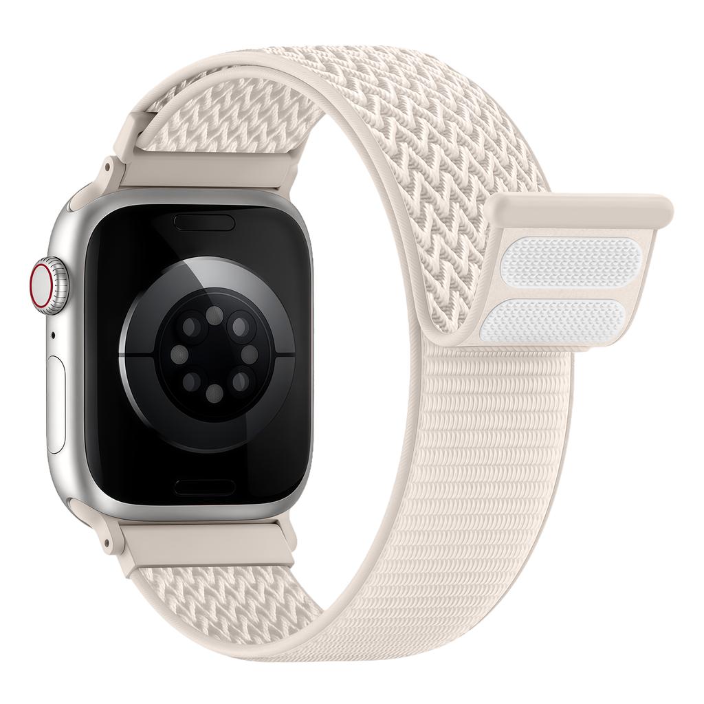 Нейлоновый петлевой ремешок для Apple Watch 44 мм 40 мм 41 мм 42 мм 46 мм 49 мм Эластичный ремешок-браслет для iWatch series 11 10 9 8 se Ultra 3 2