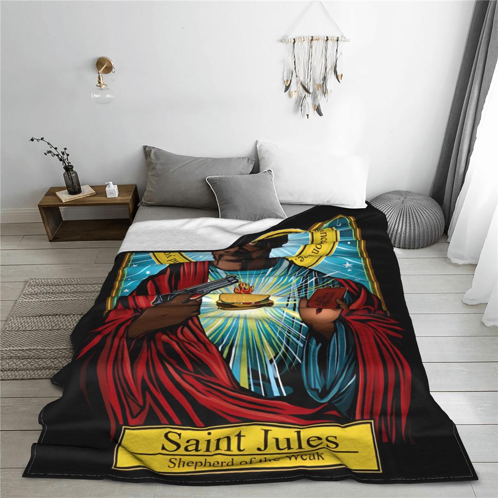 Мягкое одеяло Saint Jules для девочек и мальчиков, плюшевое покрывало, забавное фланелевое покрывало для гостиной, чехол для дивана-кровати