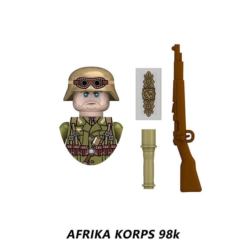 Корпус морской пехоты Армия Военные фигурки Оружие Строительные блоки Детские игрушки