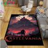 2025 Игра 3D C-Castlevania Дракула Ковер Гостиная Спальня Прикроватный Коврик Модный Напольный Коврик Ковер Зональный Коврик Придверный Коврик Декор Спальни