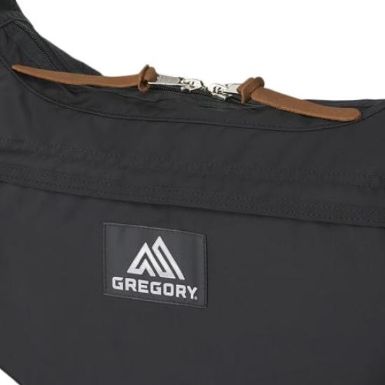 Сумка-мессенджер унисекс M 1545031041 Черная сумка через плечо [Gregory]