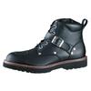 NANKAI PU Work Boots Synthetic Size NTB-38 II, Leather/Cowhide, Black, 25.0, 3332-13810