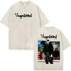 Vintage Washed Anime Vagabond Miyamoto Musashi Manga Tshirts Men Women Clothing Casual Cotton Short Sleeve Oversized T Shirts