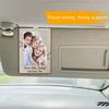 Sun Visor Photo Frame Car Picture Holder Car Visor Clip