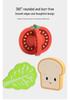 Wooden Supermarket Play Set: Fruit, Vegetable, and Food Toys for Children's Educational Role-Playing