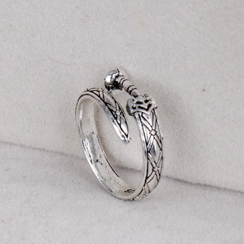 Simple Twist Ins Niche Archery Ring for Women