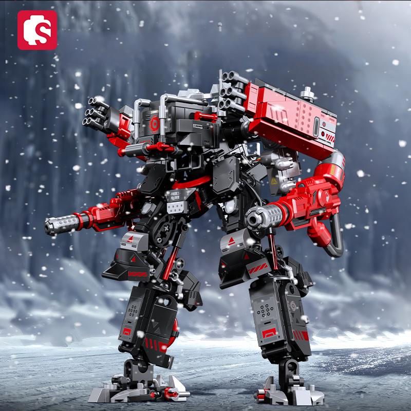 SEMBO BLOCK The Wandering Earth Series Building Block Super mecha Model Bricks Ornaments Boys Toys Birthday Gifts Chritmas gifts