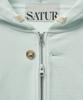 Худи на молнии Satur Theo Cotton All Day, цвет ледяной синий