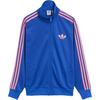 adidas Оригиналы Adicolor Классическая куртка-олимпийка Firebird Свободного кроя Синий/Розовый JP2301