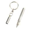 Портативный телескопический инструмент, ручка, металлический брелок для ключей, брелок из нержавеющей стали, подарок
