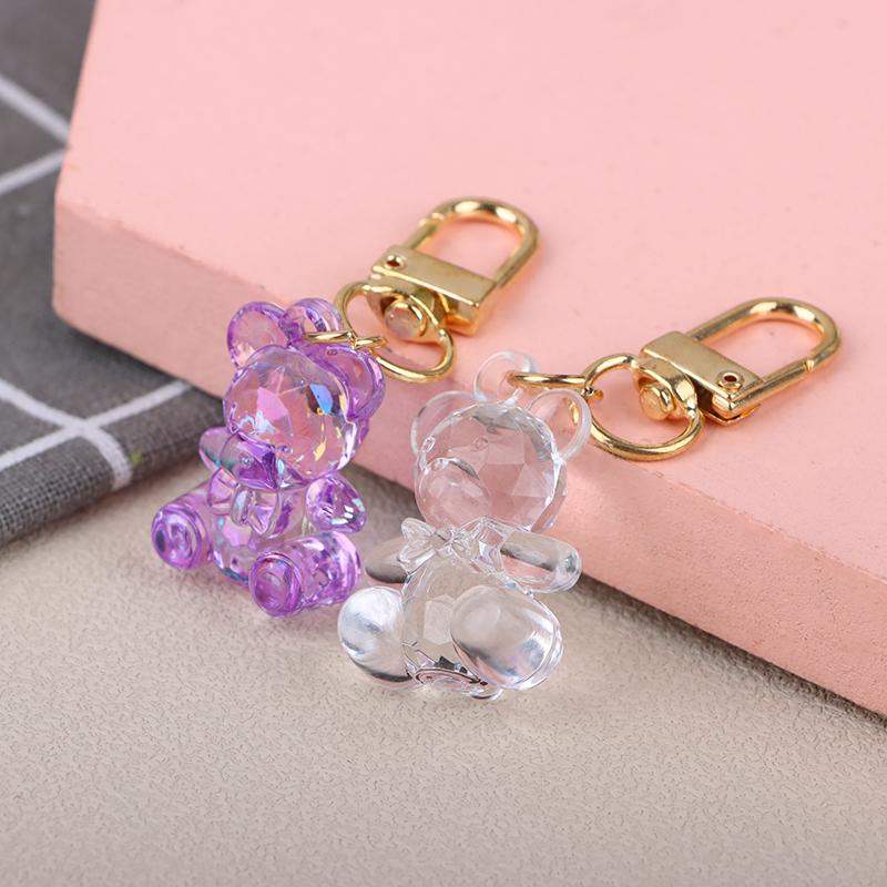 Милый медведь брелок Kawaii Airpods брелок аксессуары кулон для одежды рюкзак брелок телефон брелок шарм пара подарок