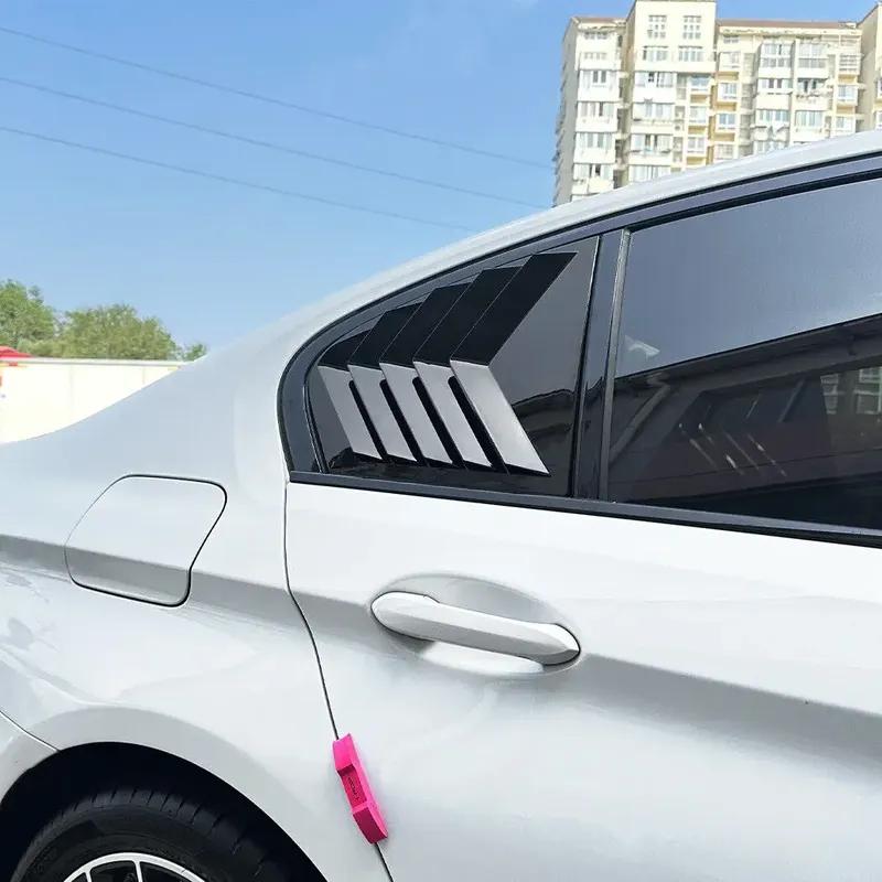 Для BMW 5 серии G30 2018 Накладка на заднее боковое стекло (форточку) кузова автомобиля, жалюзи, крышка, боковая вентиляционная накладка