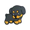 Cartoon Puppy Clog Shoe Charms - Soft PVC Flower Ornaments for Sandals and Slippers
