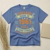 65th Birthday Tshirt Born In 1961 65 Years Old Gifts All Original Parts Vintage