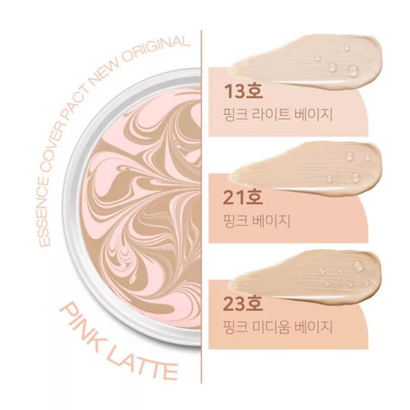 Age 20's Essence Cover Pact Shining Drops Cushion 1 футляр + 3 сменных блока SPF50+/PA++++, Увлажнение, Корейская косметика, Kbeauty, образец