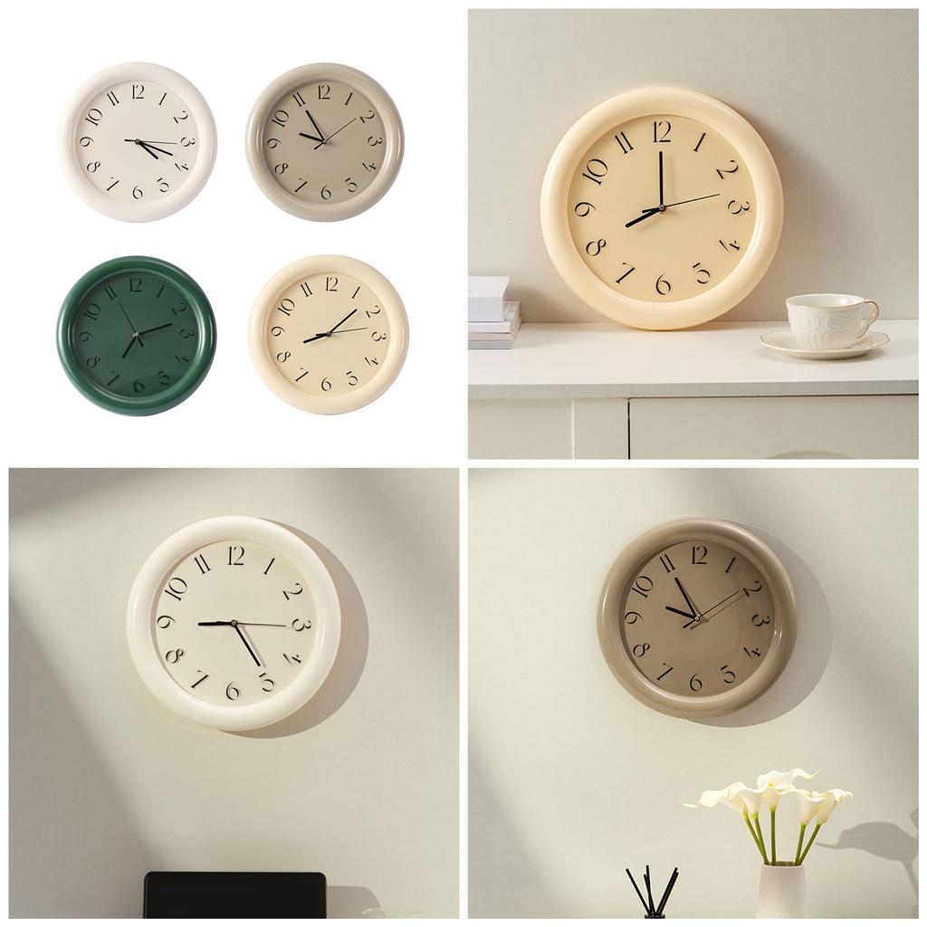 Wall Clock Ornament Unique Fashion Creative Mute Art Clock Decorative Clock for Kitchen Study Room Living Room Home