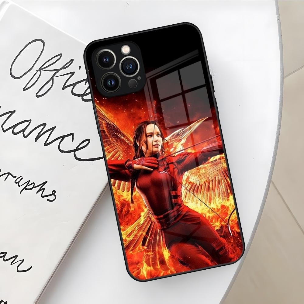 Чехол для телефона Фильм Голодные игры для Iphone 17 16 Air 15 14 12 11 13 Pro Max Mini X Xr Xs Se Puls Стеклянная крышка