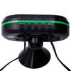 Digital Car Thermometer Temperature Monitor Car Ornament Luminous Clock Voltmeter DC 12v-24v Time Date Dual Display Freeze Alert