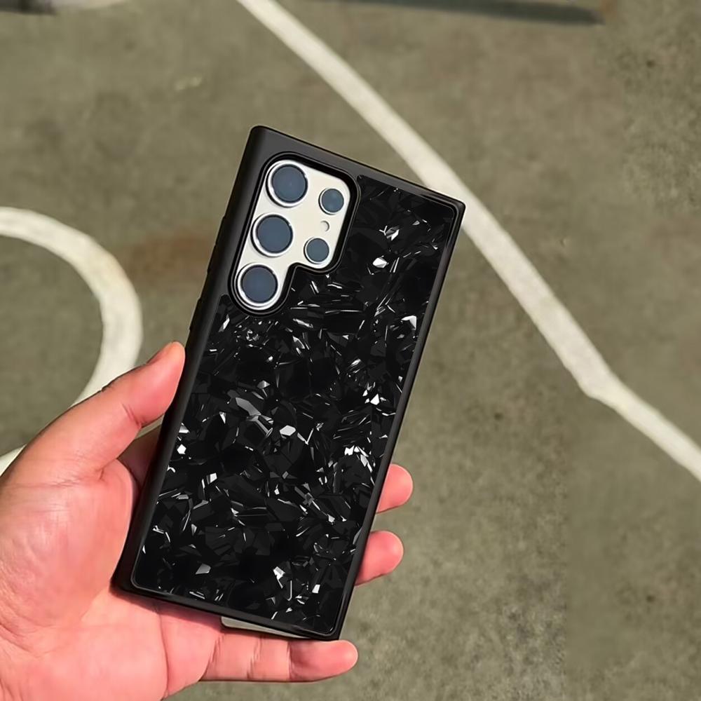 Чехол для телефона из углеродного волокна и кованого углеродного волокна Для SAMSUNG Galaxy S26 S25 S24 S23 S22 S21 S20 FE Plus Ultra