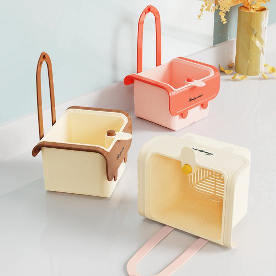 1/2 шт. Корзина для слива Раковина Уловитель пищи Съемная Легко чистить Простая установка Компактная корзина-дуршлаг для кухонной раковины