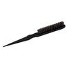 Teasing Back Hair Salon Brush Long and Short Evening Make Up Tangle Comb (Black)
