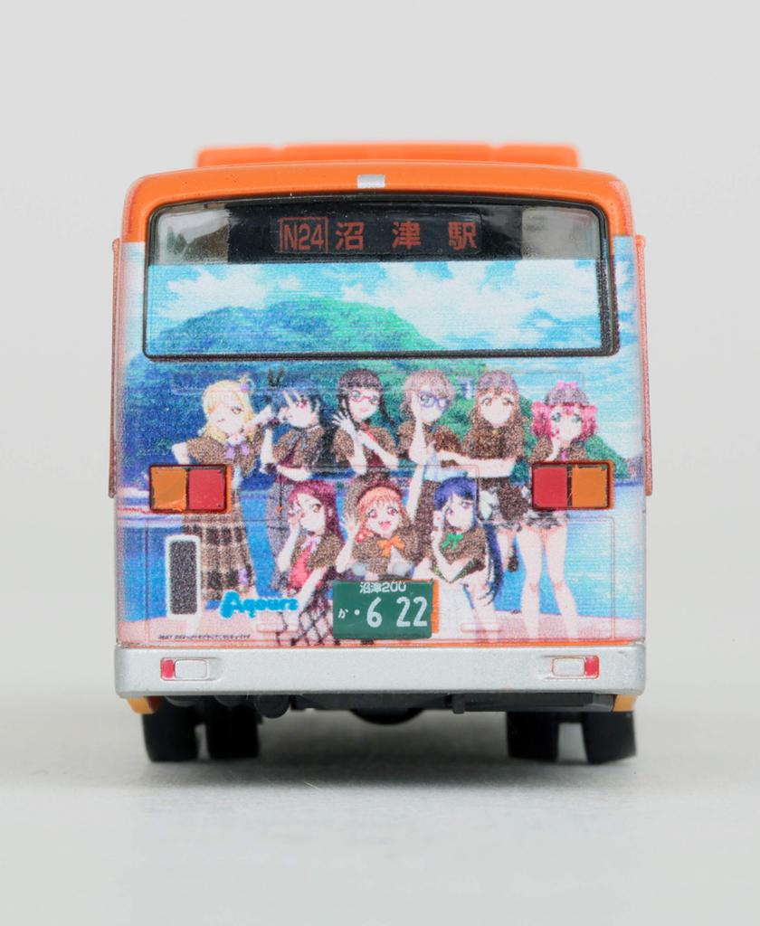 Nationwide Bus Collection Series JH035 Nationwide Bus 80 Tokai Bus Orange Shuttle Love Wrapped Bus 3 Diorama Supplies First Order Limited 1/80 Live!