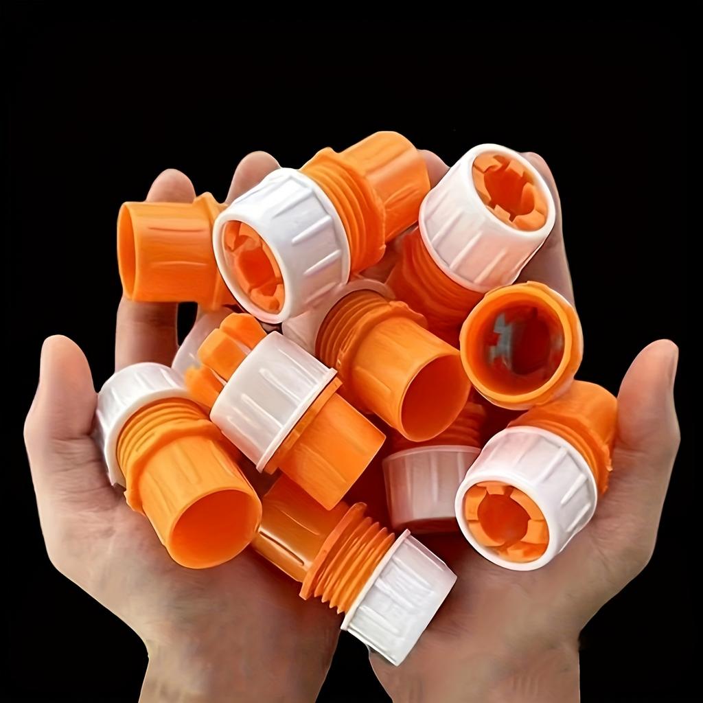 5 Pcs Universal Faucet Hose Connector Leak-proof Threaded Design Adapter Hose Water Tap for Garden Irrigation Faucet Interface