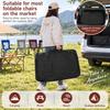 Zippered Pocket Camping Chair Storage Bag Adjustable Shoulder Strap Travel Case  Outdoor Use