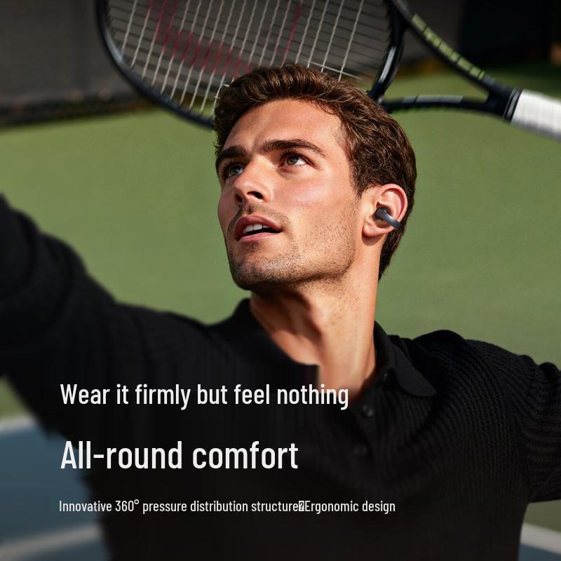 Bluetooth-гарнитура Soundcore AeroClip с открытыми ушными раковинами, клипсой
