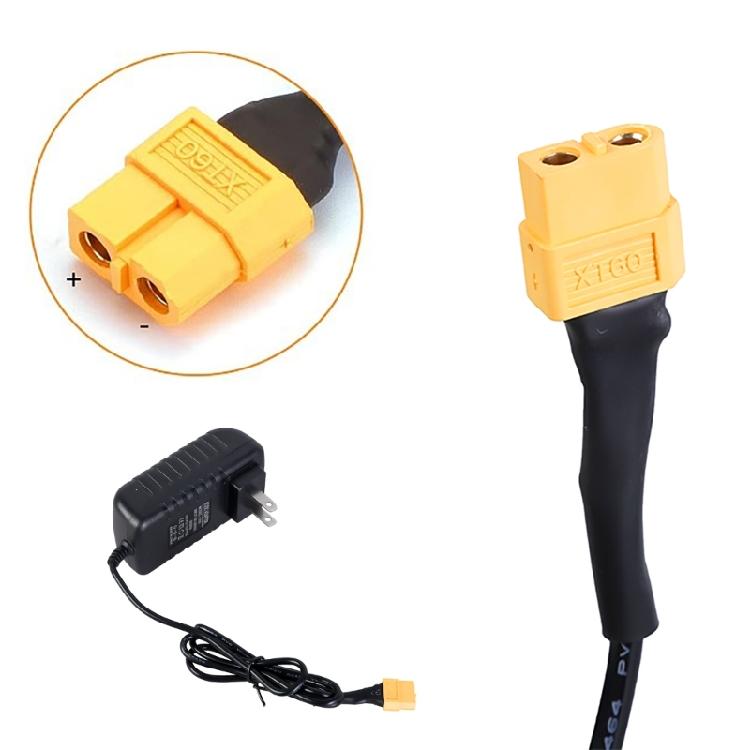 12V 3A Female XT60 Power Supply Adapter for UAV Li Battery Charger Designing for 1S Compatibility