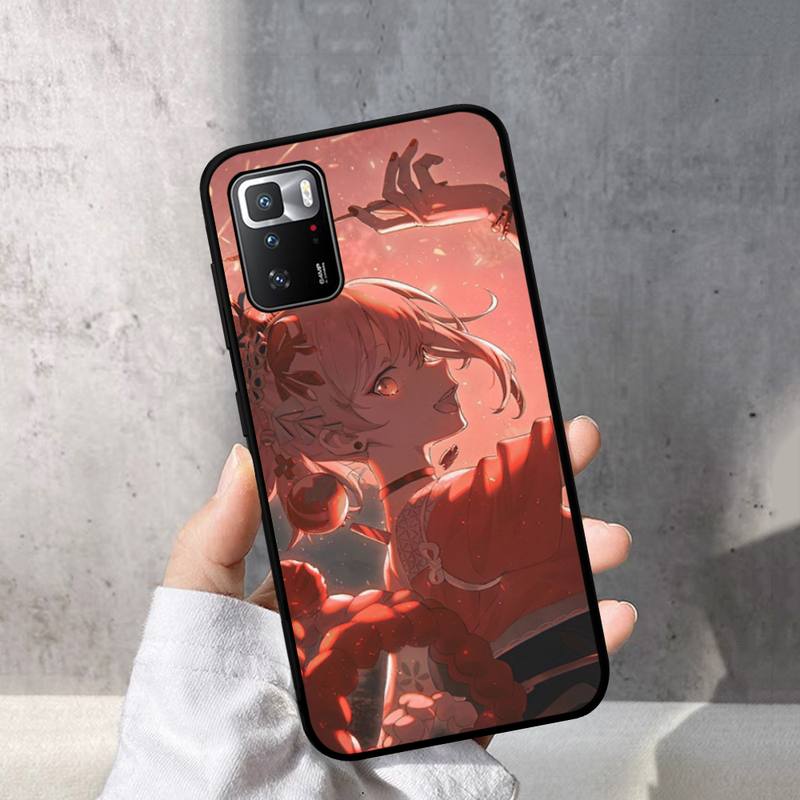 Чехол для телефона Anime Genshin Impact Yoimiya для Redmi Note 8 7 9 4 6 pro max TX 5A 3 10 lite pro