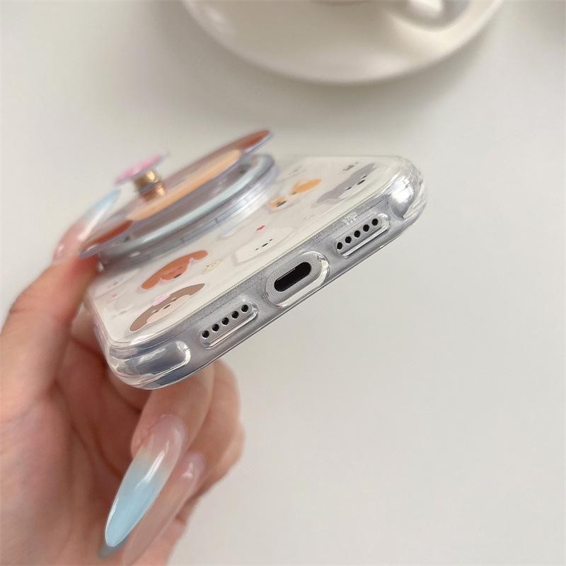 Очаровательный магнитный чехол для телефона с собачьей тематикой для iPhone 17/16 Pro Max/15 Pro