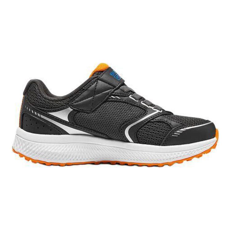 Skechers Сетчатые Модные Дышащие Трендовые Прочные Нескользящие Удобные Универсальные Низкие Детские Кроссовки Детские кроссовки Черный Оранжевый 405009L-CCOR
